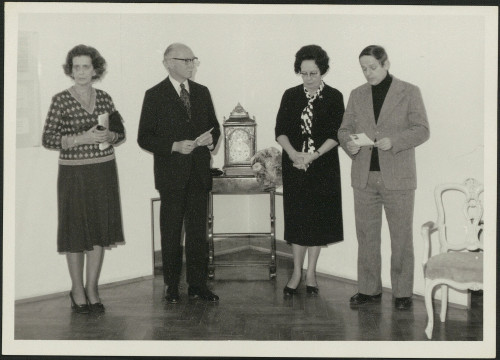 Otvorenje izložbe o Dori Pejačević u Osijeku, 1977.