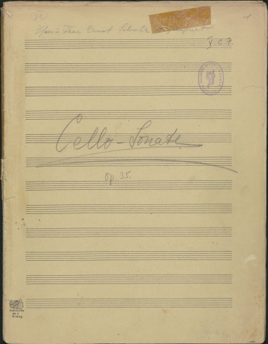 Sonata za violončelo i klavir, op. 35