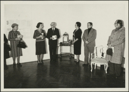 Otvorenje izložbe o Dori Pejačević u Osijeku, 1977.